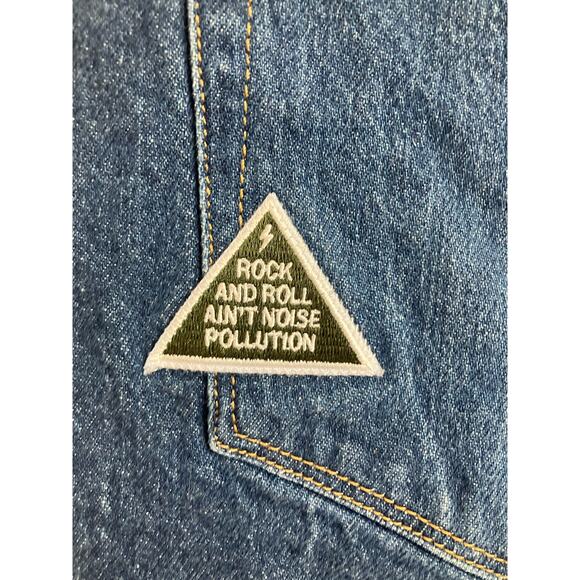 Lucky Legend Brand ACDC Distressed Mom High Rise Denim Shorts Size 14/32 - Picture 6 of 7